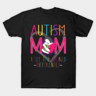 autism mom women T-Shirt